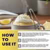4x Sweet Logic Cake Mix Lemon Poppyseed 1.6 oz Bundle with Silver French Whisk Low-Sugar High-Protein Mug Cake Mix for Gluten-Less Lemon Poppyseed Muffins and Keto-Friendly Baking Gift Set (5 Items) view 2