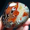 PPOZYLPC 1pc 150-200g Polished Silk Banded Lace Agate Crystal Madagascar view 3