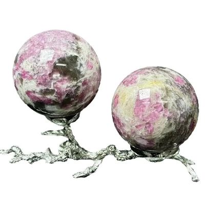 PPOZYLPC 1pc 200-300g Plum Agate Crystal Quartz Ball Hand-Polished And Polished Suitable For Home And Office Decoration