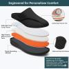 Wide Width Diabetic Shoes, Edema Slippers with Adjustable Strap, Lightweight Walking Shoes, Ideal for Diabetes, Swollen Feet, Plantar Fasciitis, and Foot Pain Relief view 2