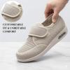 Extra Wide Air Cushion Shoes, Lightweight Diabetic Sneakers with Adjustable Closures, Easy On/Off Walking Shoes for Elderly, Comfortable Footwear for Swollen Feet Blue view 4