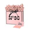 Ranfashiong Large 13" Pink 30th Birthday Gift Bag with Tissue Paper Bow Ribbon and Card for Women Girls Anniversary Party Present (EST.1996 30st) view 1