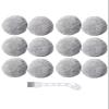 12PCS Mop ClothCompatible For PuRuiKaiSmart Window Cleaning Robot, Washable Mop Cloth Rags Window Glass Cleaning Clothes Kits