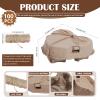 100 Pcs Easter Heart Shaped Eggs Cartons 3 Count Heart Shaped Paper Pulp Egg Container with Jute Rope Reusable for Kitchen Holiday Gifts Market Farm view 3
