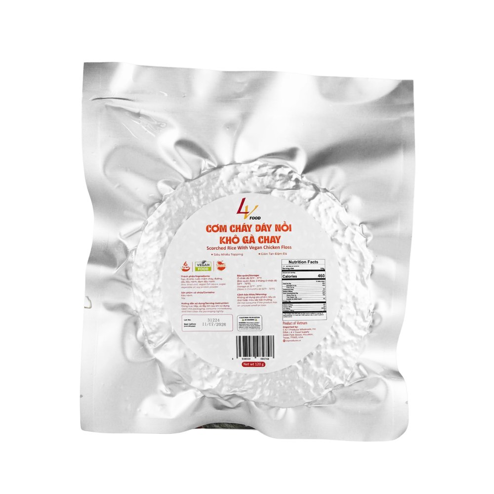 LV Food - Com Chay Rong Bien (LV Food - Com Chay Day Noi Kho Ga Chay)
