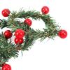 Aramox Xmas Candle Rings, 12Pcs Mini Wreaths for Pillars & Tapers, Artificial Berry & Grass Holiday Decor for Table, Wedding & Party view 4