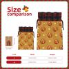 HerYng Buttered Bread Christmas Drawstring Gift Bags - Perfect for Holiday Gifts, Birthdays, Anniversaries - With Writing Function view 4