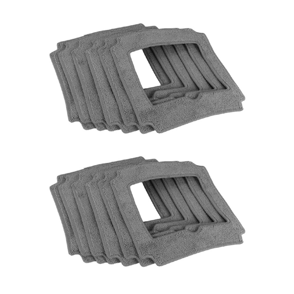 12PCS Window Cleaning Robot Mop Cloth Cleaning Rag Towel Dust Cloth Cleaning Cloth Compatible For LIECTROUXYW509