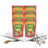 6x Naturas Paste Tomato Paste Ranchera (7.1 OZ.) Bundle with Measuring Spoon for Cooking Sauces, Stews and Meals Gift Set (7 Items) view 1