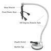 yiMANtrading 360 otation Hair Dryer Holder, Hands Hair Dryer Stand, Bllder with vable Suction Cup, Height and Angle for Sty, view 2