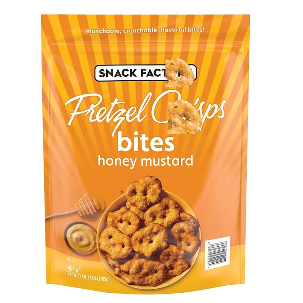 Honey Mustard Pretzel Crisps Bites, 27 Ounce (1 Pack)