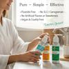 Elevated All Natural Fluoride Free Toothpaste with Xylitol in Pump Bottle - 4 Flavors - SLS Free Vegan Toothpaste - No Carrageenan (Peppermint) view 2