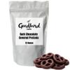 Dark Chocolate Covered Pretzels | 12 Ounce Bag | Salted Pretzels In Rich Smooth Dark Chocolate view 1