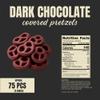 Dark Chocolate Covered Pretzels | 12 Ounce Bag | Salted Pretzels In Rich Smooth Dark Chocolate view 2