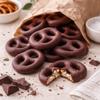 Dark Chocolate Covered Pretzels | 12 Ounce Bag | Salted Pretzels In Rich Smooth Dark Chocolate view 3