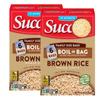 Brown Rice Boil-in-Bag, 32 Ounce | Precooked Parboiled 100% Whole Grain Brown Rice | Non-GMO (2 Pack) view 1
