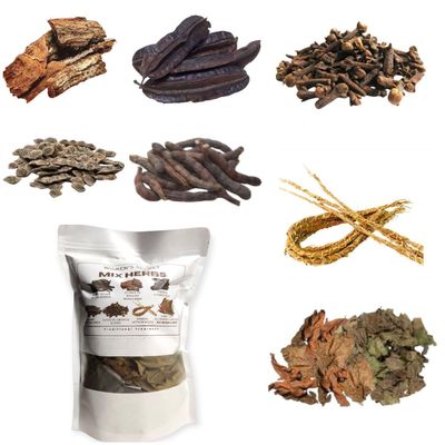 DJEKA LEAVES. WOMEN'S TRADITIONAL MIX HERBS TREATMENT. DRIED DJEKA LEAVES TEA AND PRIVATE PART CLEANSER. NATURAL HERBAL MIX FOR WOMAN'S WELLNESS. TRADITIONAL TREATMENT 9oz Made with Alchornea Cordifolia leaves/Djeka leaves/Feuilles de Djeka, Vetiver