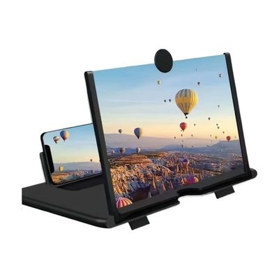 12" Mobile Phone Magnifier - Ultra-HD Screen Magnifier for Easy TV Viewing Orientation for Landscapes Use Eye Protection Full-Screen Mobile Phone Magnification