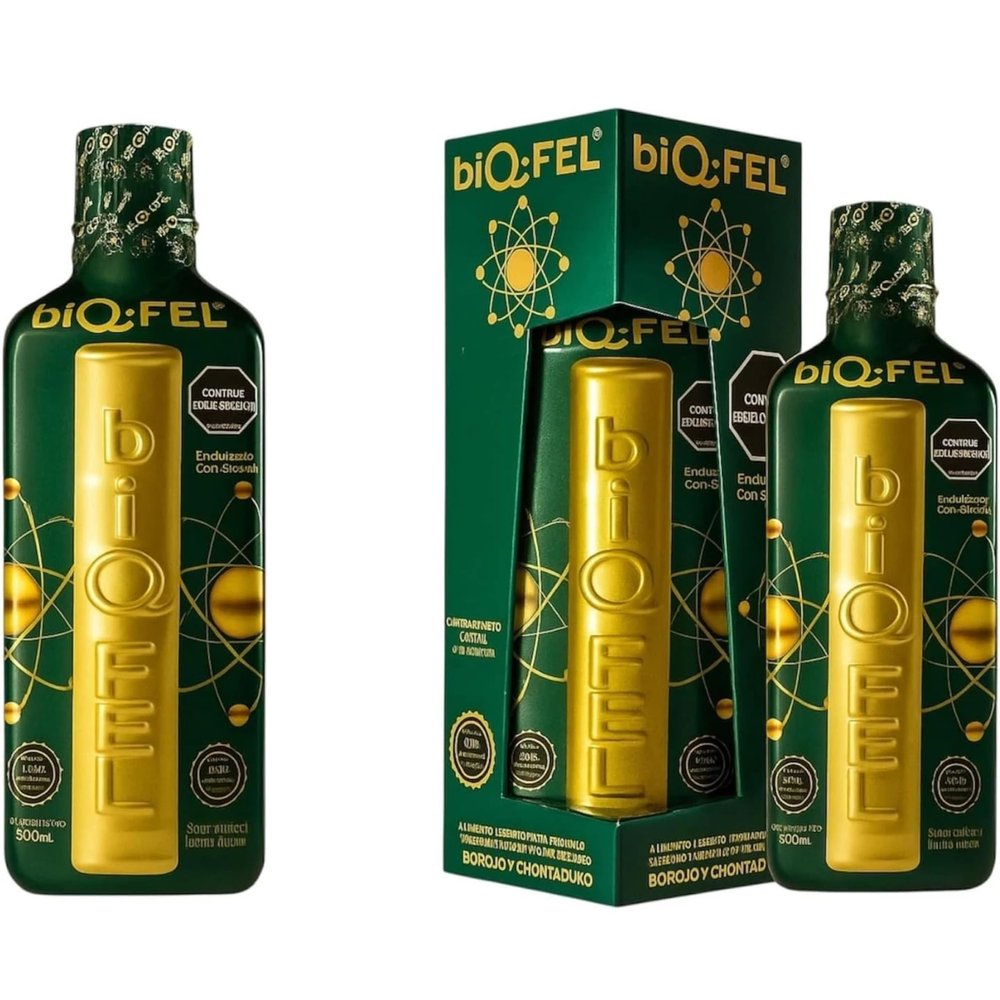 biQ-FEL Daily Multivitamic for Men and Women Liquid Natural Extracts Energy Focus 500ml