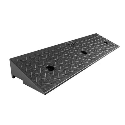 GSKDZG Threshold Ramp Non-Slip Driveway Curb Ramp Portable Loading Ramps 1.5-6'' Rise High Heavy Duty Curbside Bridge Ramps for Car Wheelchair Sidewalk(100x25x6cm)