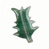 MIXIUJIEN Natural Green Fluorite Leaf Crystal Carving 3.13.5 Inches Hand-Carved Gemstone Maple Leaf Sculpture, 5 Pcs Set, 270 g view 1