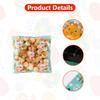 100 PCS Easter Self-sealing Cellophane Bags(4x4 Inch) for Candy Goodie Treat Snack Goody Cookie Small Gifts Wrap Plastic Ziplock Bag Baggies Pouch Easter Party Favors Supplies Decorations Table Decor view 3