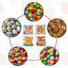 100 PCS Easter Self-sealing Cellophane Bags(4x4 Inch) for Candy Goodie Treat Snack Goody Cookie Small Gifts Wrap Plastic Ziplock Bag Baggies Pouch Easter Party Favors Supplies Decorations Table Decor view 4