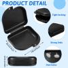 Sherr Dental Retainer Case with Holes,120 Pcs,Black view 2