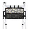LedBack Daisy Gray Walker Bag Multi Pockets Organizer Pouch Walker Accessories Portable Large Capacity Storage Bag for Folding, Rolling Walkers view 1