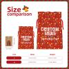 Personalized Christmas Gift Bags Custom Santa Sack With Your Own Photo Text Logo Customized Christmas Eve Box Bag for Holiday Presents Storage Red Santa Sack view 3