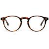 FancyFlower Classic Round Reading Glasses for Women Men - Heritage Tortoise - Stylish Frame with Blue Light Blocking Lenses Readers 1.0X view 1