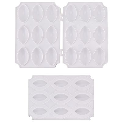 Tressify Middle Eastern Ideal Cuisine Meatball 9-Slot Maker Tool Easy Diy Fast Mold Clean