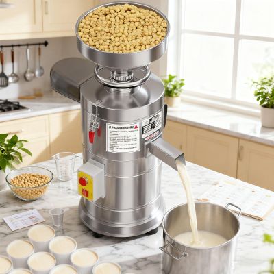 1100w Peanut Butter Maker Machine, Electric Peanut Butter Maker Machine, 154lb/H Commercial Nut Butter Machine, Stainless Steel Electric Grain Grinding Maker for Grinding Rice, Peanuts