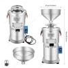 Sesame Peanut Butter Machine, 154lb/H Commercial Nut Butter Machine, Multifunction Commercial Home Soy Almond Nut Butter Making Machine Stainless Steel Electric Grain Grinding Maker view 3