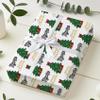Custom Name Wrapping Paper, Name Logo Christmas Tree Print Wrapping Paper Roll Personalized Gift Wrap with Funny Logo for Mom Mother's Day Birthday Christmas, 1, 2, 3 or 5 Roll view 4