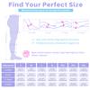 20-30 mmHg Graduated Compression Pantyhose for Women, Footless High Waist Support Compression Tights & Leggings for Swelling Relief, Circulation Boost & Travel Comfort, Beige, 4X-Large view 2