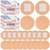 UKCOCO 100Pcs PE Bandages Quick Absorbing Round Adhesive Finger Cover Flexible First Aid Wound Care for Fingertips and Joints view 1