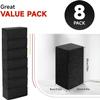 Grill Cleaning Brick 8-Pack Non-Toxic, Chemical-Free Commercial Grade Pumice Grill Cleaner Blocks for BBQ Grates, Flat Top Griddle & Burnt Grease Removal view 3