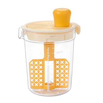 LEIQI Graduated Cup for Mixing Drink and Eggs Liquid Precise Measurement Mug Kitchen Protein Powder Mixer with Filter Plate