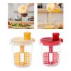 LEIQI Graduated Cup for Mixing Drink and Eggs Liquid Precise Measurement Mug Kitchen Protein Powder Mixer with Filter Plate view 2