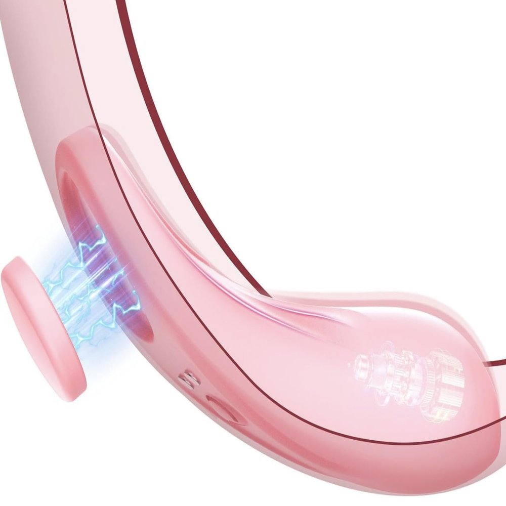 Portable Neck and Shoulder Relaxer with Heat Therapy, Adjustable ntensity Massage Tool for Stress Relief and Muscle Relaxation RO42568