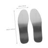 KOMBIUDA Stainless Steel Sturdy Shoe Inserts Puncture-Resistant Anti-Nail Insoles for Men and Women Lightweight Foot Protection for Hiking Work and Outdoor Activities view 4