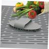 LALADEFIEE 2pcs Silicone Kitchen Cleaning Brushes Grey Soft Dish Scrub Brush for Pots Pans Vegetables Multi-Functional Kitchen Tool for Efficient Dishwashing and Stove Top Cleaning view 3
