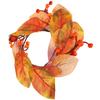 CHICAMPERA Artificial Fall Candle Ring with Realistic Maple Leaves Rustic Pillar Candle Wreath for Thanksgiving Harvest Festival Table Centerpiece Lightweight Autumn Decor for Weddings and view 1