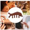 BIUDECO Sandalwood Scalp Massage Comb Wooden Dolphin Shape Head Neck Back Massager Travel-Friendly Hair Brush for Women Men Multifunctional Meridian Relaxation Tool view 3