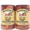 2 Pack of Dutch Kettle Pickled Meats (12oz, Red Hot Smoked Pickled Bologna) view 1