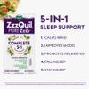 ZzzQuil Pure Zzzs Complete Sleep, Melatonin 10mg, L-Theanine, GABA, with Ashwagandha, and Magnesium, Melatonin Sleep Aid, 60 Count view 3
