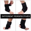 Vaguelly Ankle Brace with Breathable Support for Men and Women Sprain Protection Band Sweat-absorbing Guard Brace for Sports Like Basketball Running Cycling Hiking and Weightlifting Left view 3