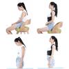 CONGARTENO Adjustable Flexible Posture Corrector Brace Band for Back and Shoulder Support Breathable Hunchback Relief Vest to Sitting Posture and Accelerate Circulation Black for Workers and view 2