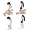 CONGARTENO Adjustable Flexible Posture Corrector Brace Band for Back and Shoulder Support Breathable Hunchback Relief Vest to Sitting Posture and Accelerate Circulation Black for Workers and view 4